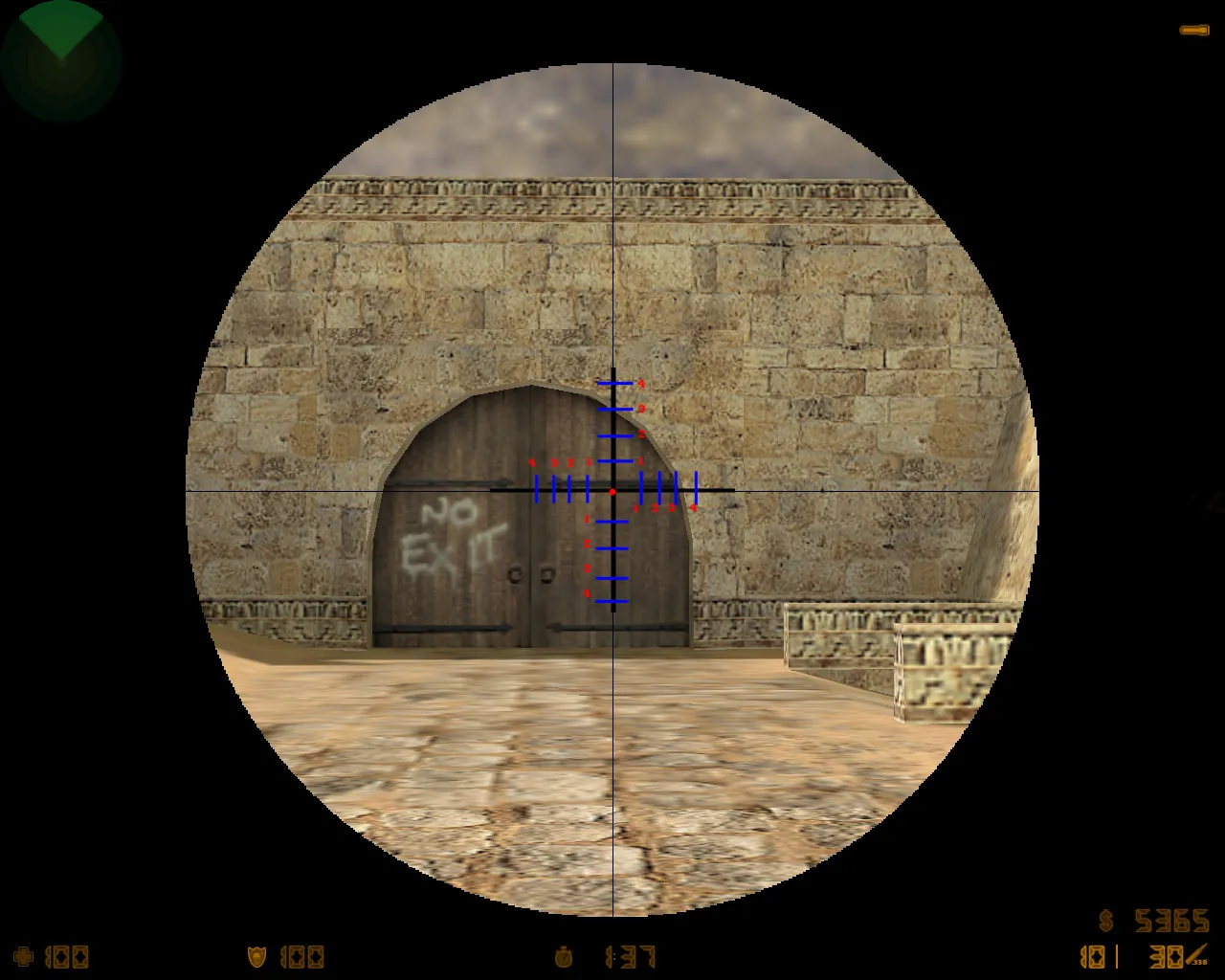 Скриншот  CS 1.6 TRON сборка: 8 правок, модели оружия в стиле TRON, темная тема меню, музыка и оптимизированный конфиг