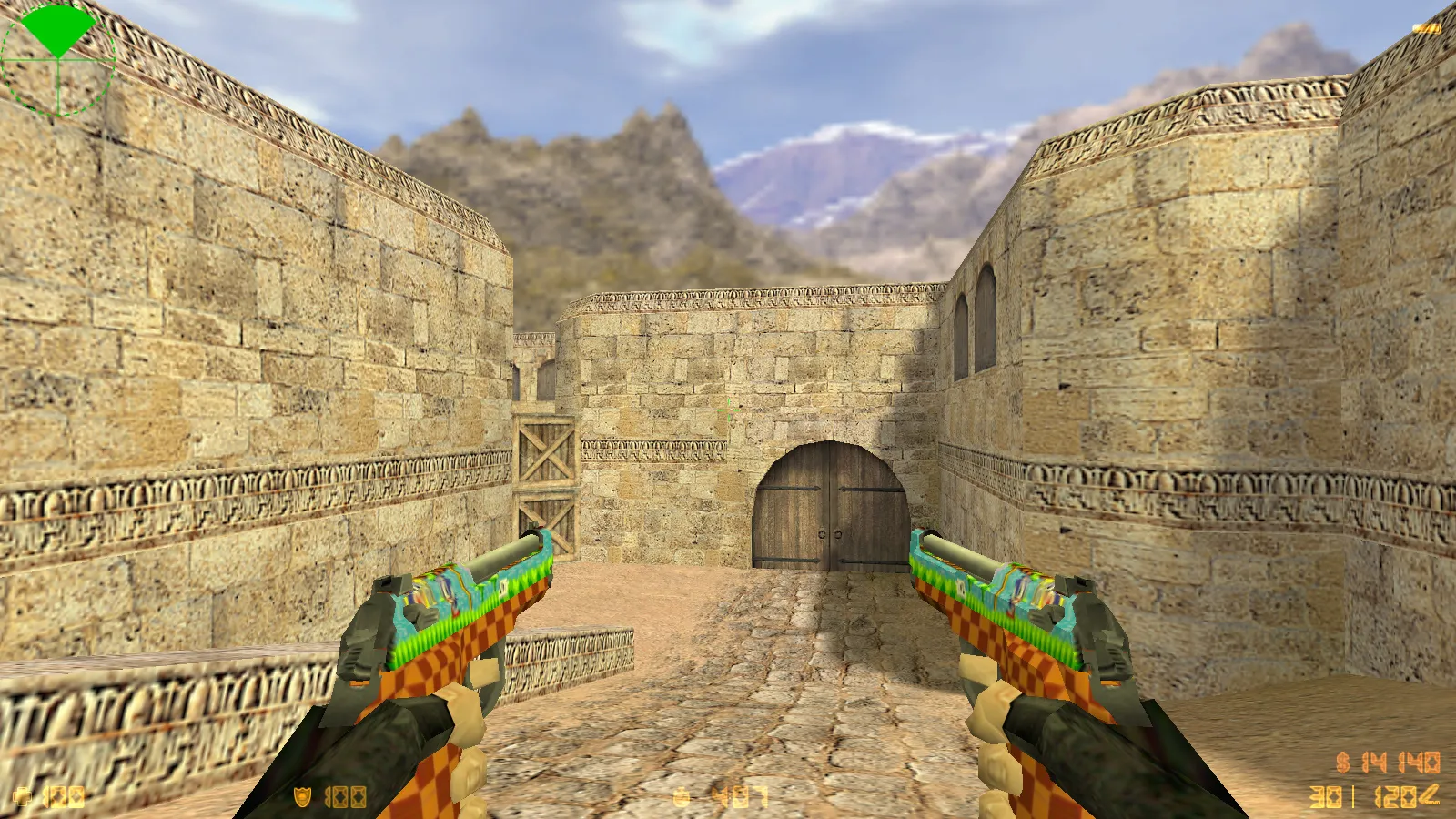 Скриншот  CS 1.6 Tactical Assault: тематическая сборка с SONIC-скинами, темным меню, звуками и оптимизированным конфигом