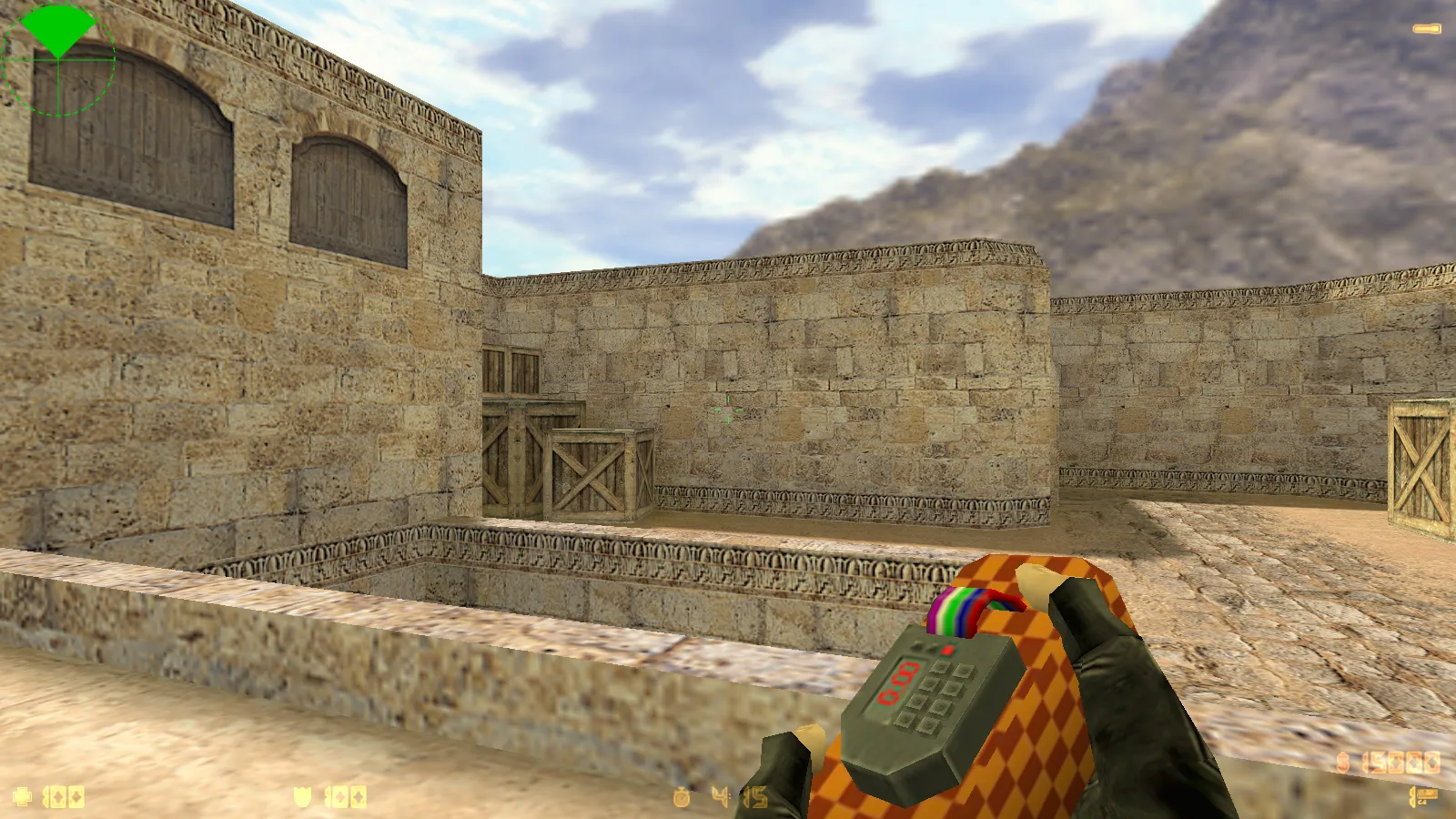 Скриншот  CS 1.6 Tactical Assault: тематическая сборка с SONIC-скинами, темным меню, звуками и оптимизированным конфигом