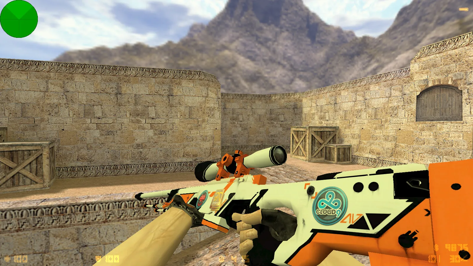 Скриншот  CS 1.6 от TEDR0: блогерская сборка с 6 модами, скины оружия, правки моделей, меню звуки и оптимизированный config.cfg