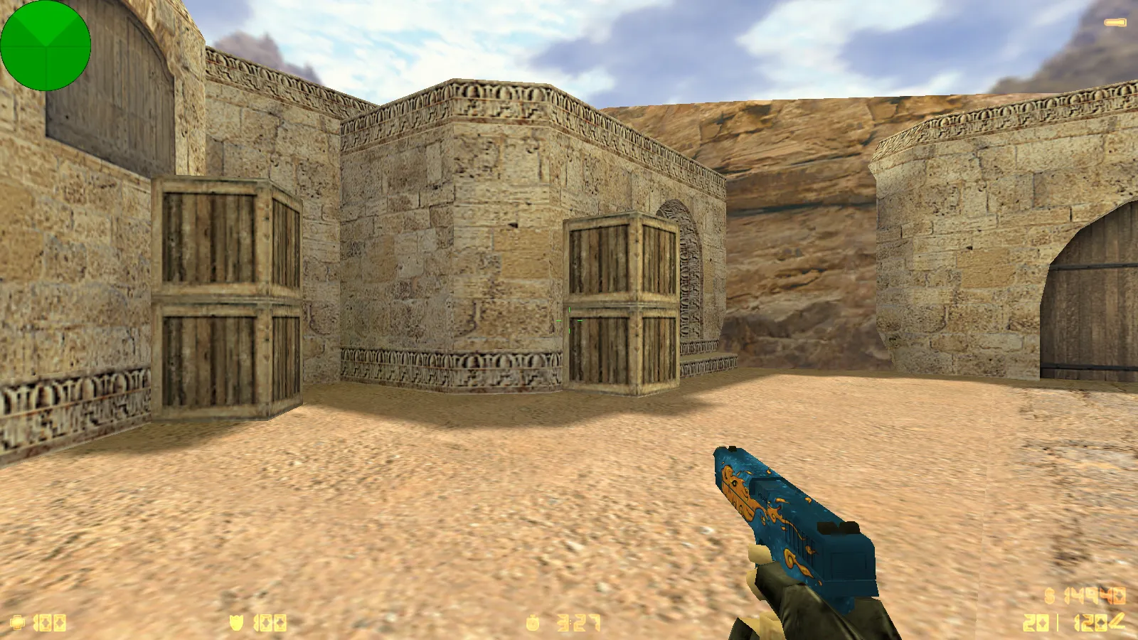 Скриншот  CS 1.6 от TEDR0: блогерская сборка с 6 модами, скины оружия, правки моделей, меню звуки и оптимизированный config.cfg