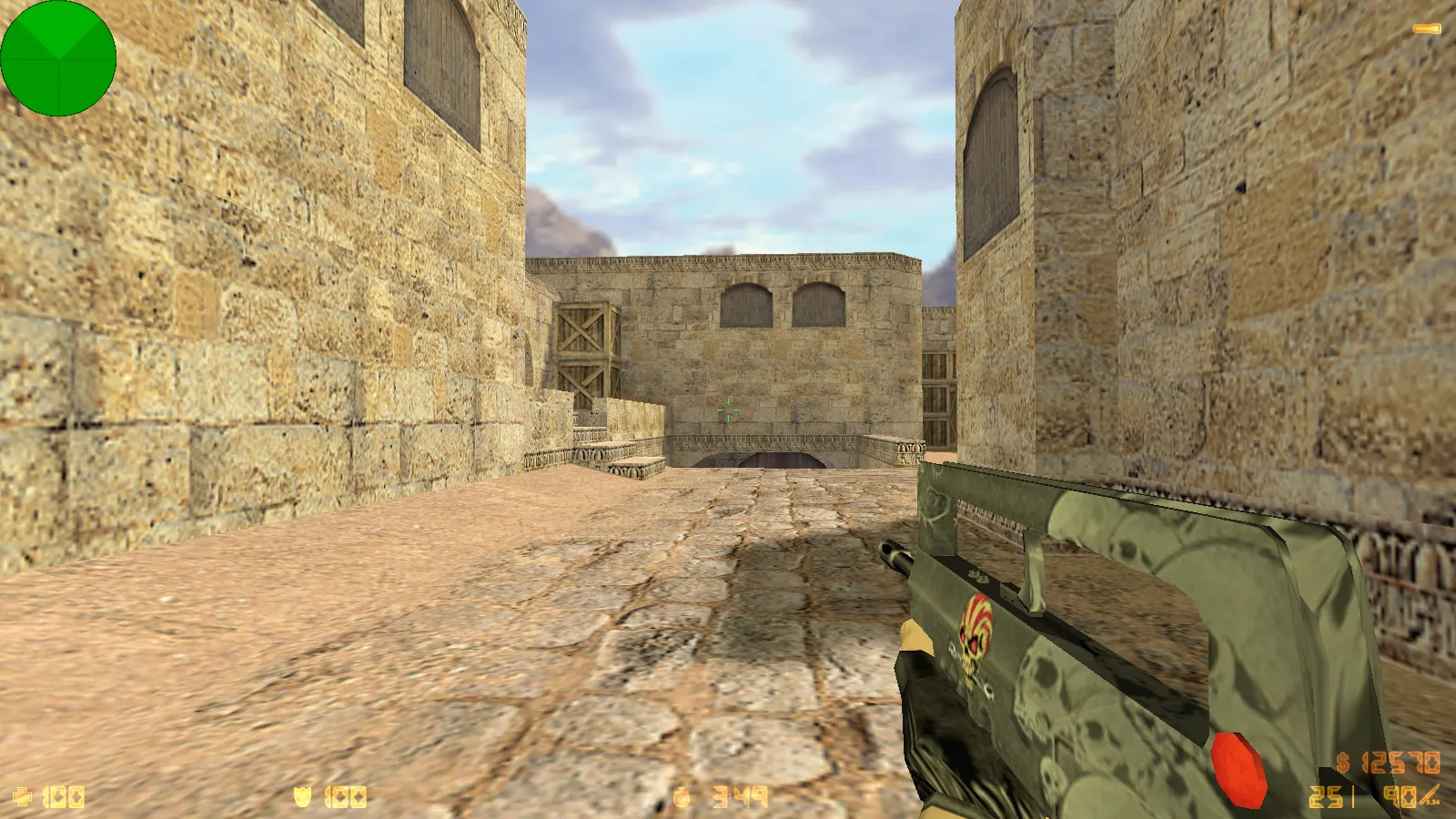 Скриншот  CS 1.6 от TEDR0: блогерская сборка с 6 модами, скины оружия, правки моделей, меню звуки и оптимизированный config.cfg