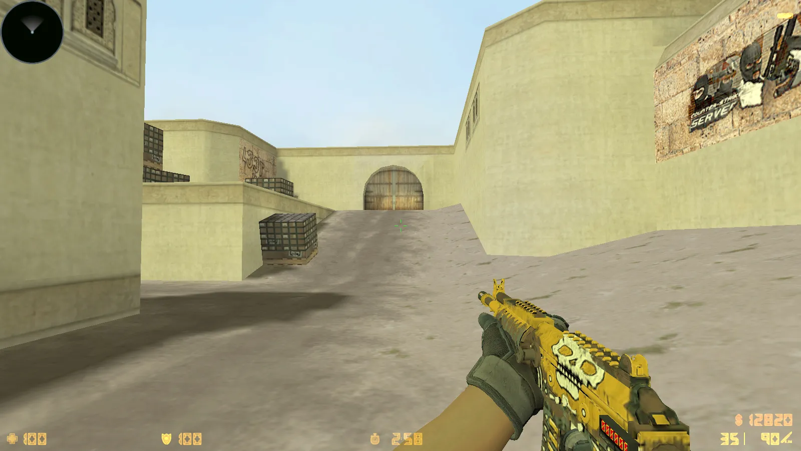 Скриншот  CS 1.6 Remastered от TheAmonDit: 12 обновлений, скины, звуки, оптимизированный config.cfg и стабильный запуск