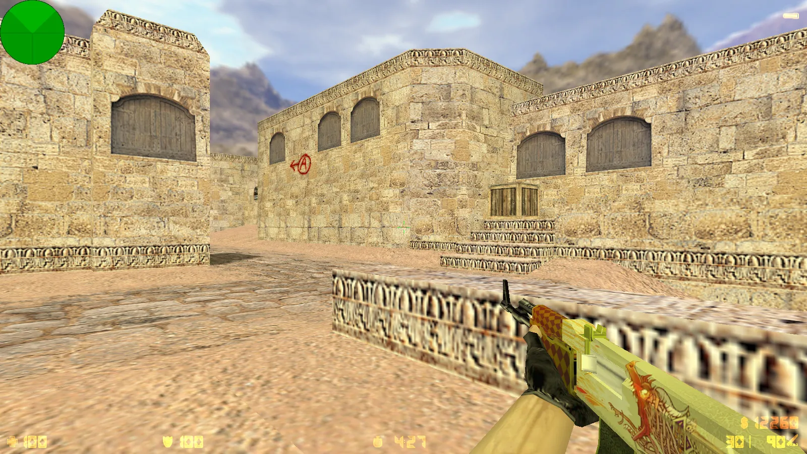 Скриншот CS 1.6 от The Lore: блогерская сборка с 6 апгрейдами, скинами, темой меню, оптимизированным конфигом