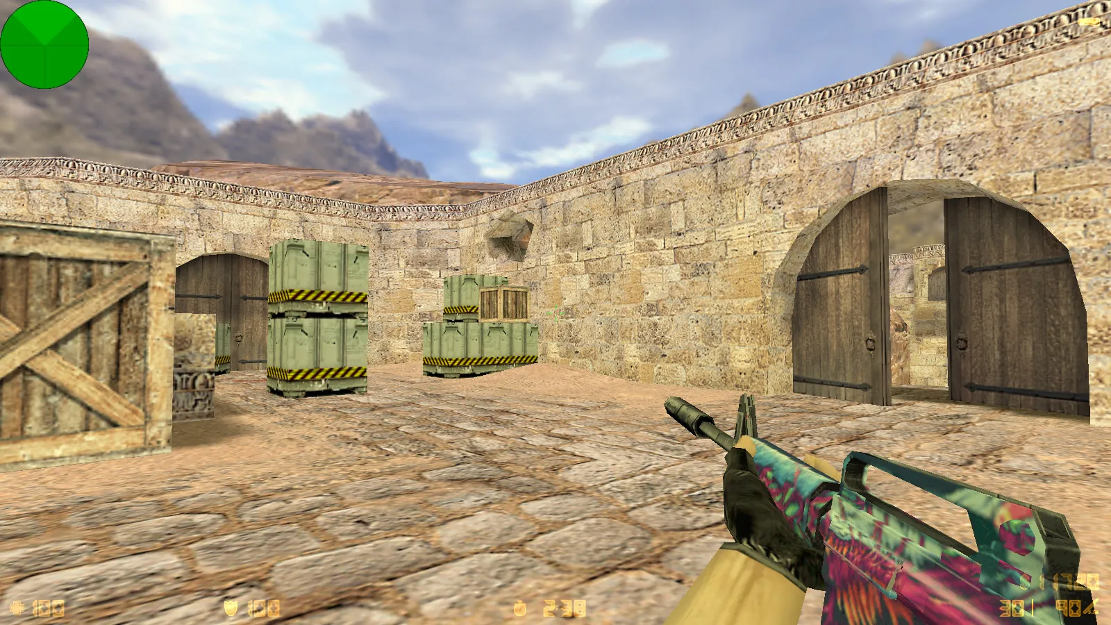 Скриншот CS 1.6 от The Lore: блогерская сборка с 6 апгрейдами, скинами, темой меню, оптимизированным конфигом