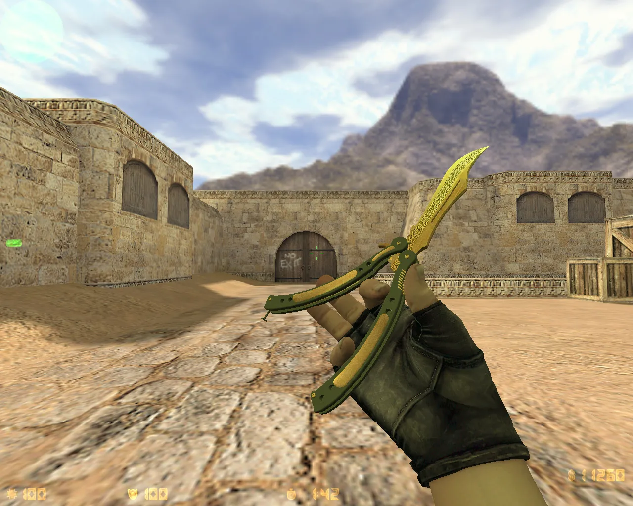 Скриншот CS 1.6 от The Low: блогерская сборка с 10 скинами, темной темой меню и оптимизированным config.cfg