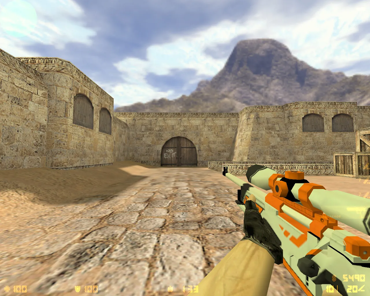 Скриншот CS 1.6 от The Low: блогерская сборка с 10 скинами, темной темой меню и оптимизированным config.cfg