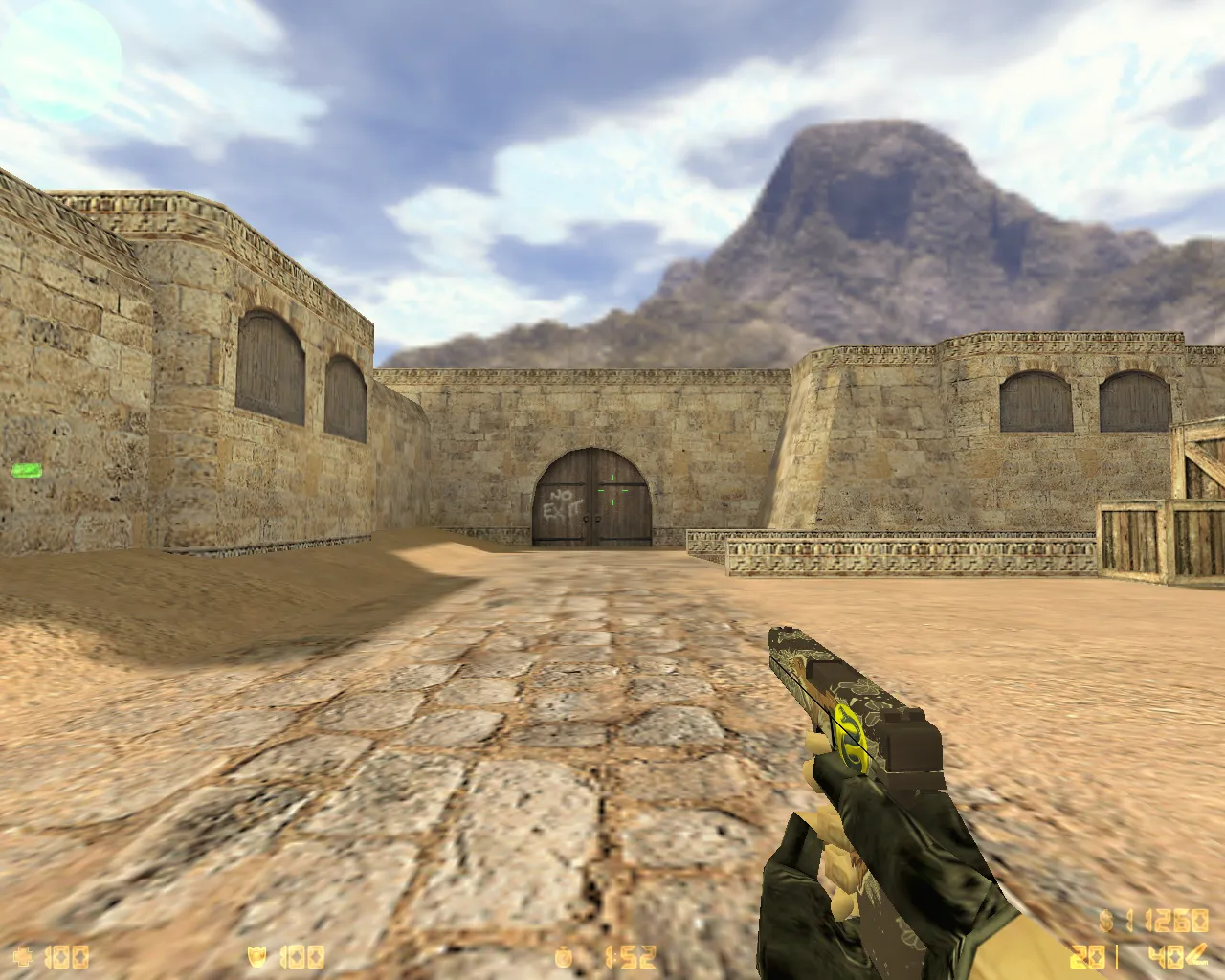 Скриншот  CS 1.6 от The Low: блогерская сборка с 10 скинами, темной темой меню и оптимизированным config.cfg