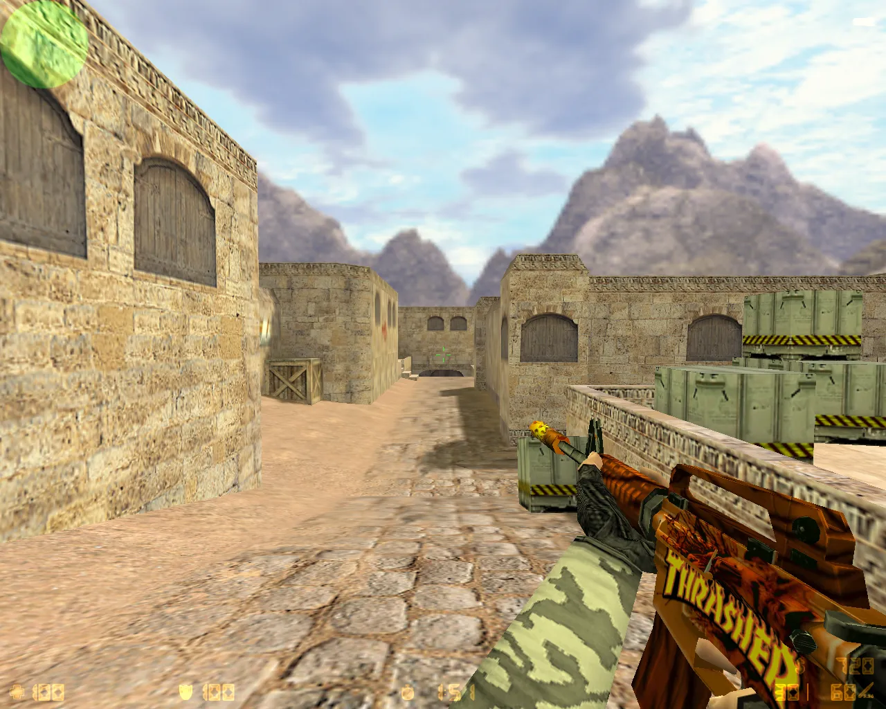 Скриншот  CS 1.6 Thrasher — блогерская сборка с 11 skin’ами Thrasher, темным меню и оптимизированным конфигом