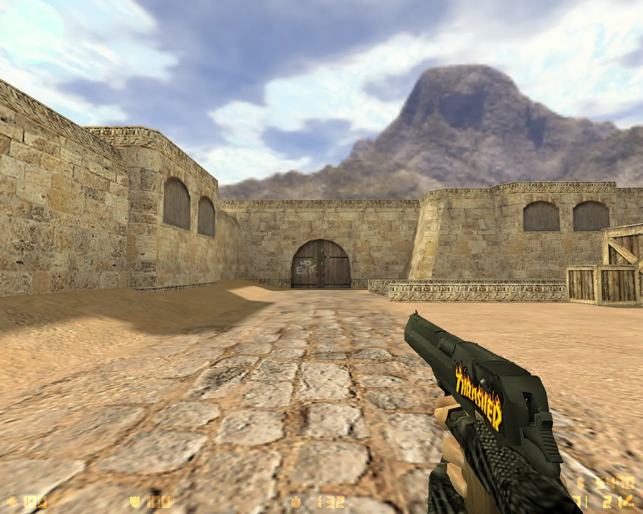 Скриншот  CS 1.6 Thrasher — блогерская сборка с 11 skin’ами Thrasher, темным меню и оптимизированным конфигом