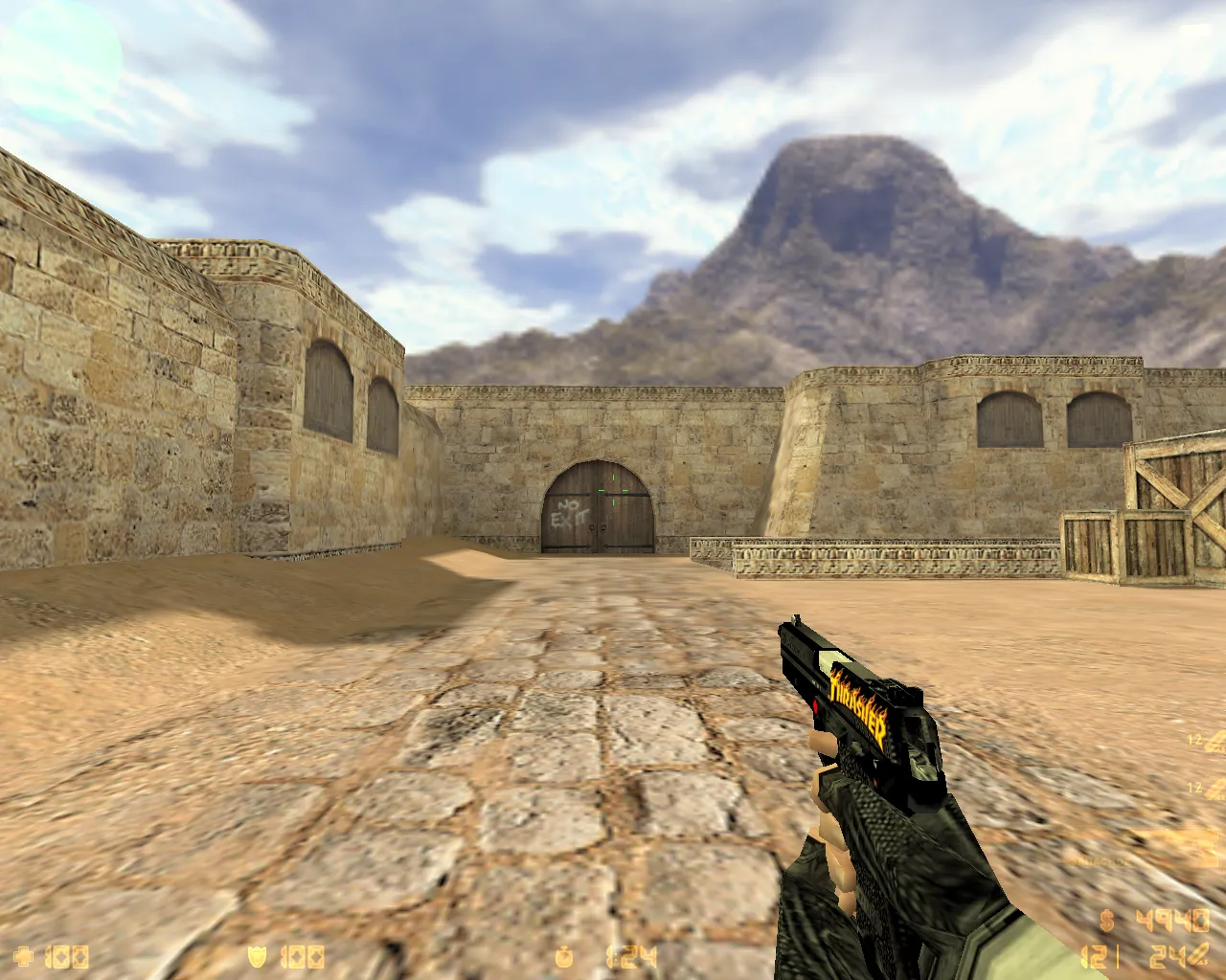 Скриншот  CS 1.6 Thrasher — блогерская сборка с 11 skin’ами Thrasher, темным меню и оптимизированным конфигом