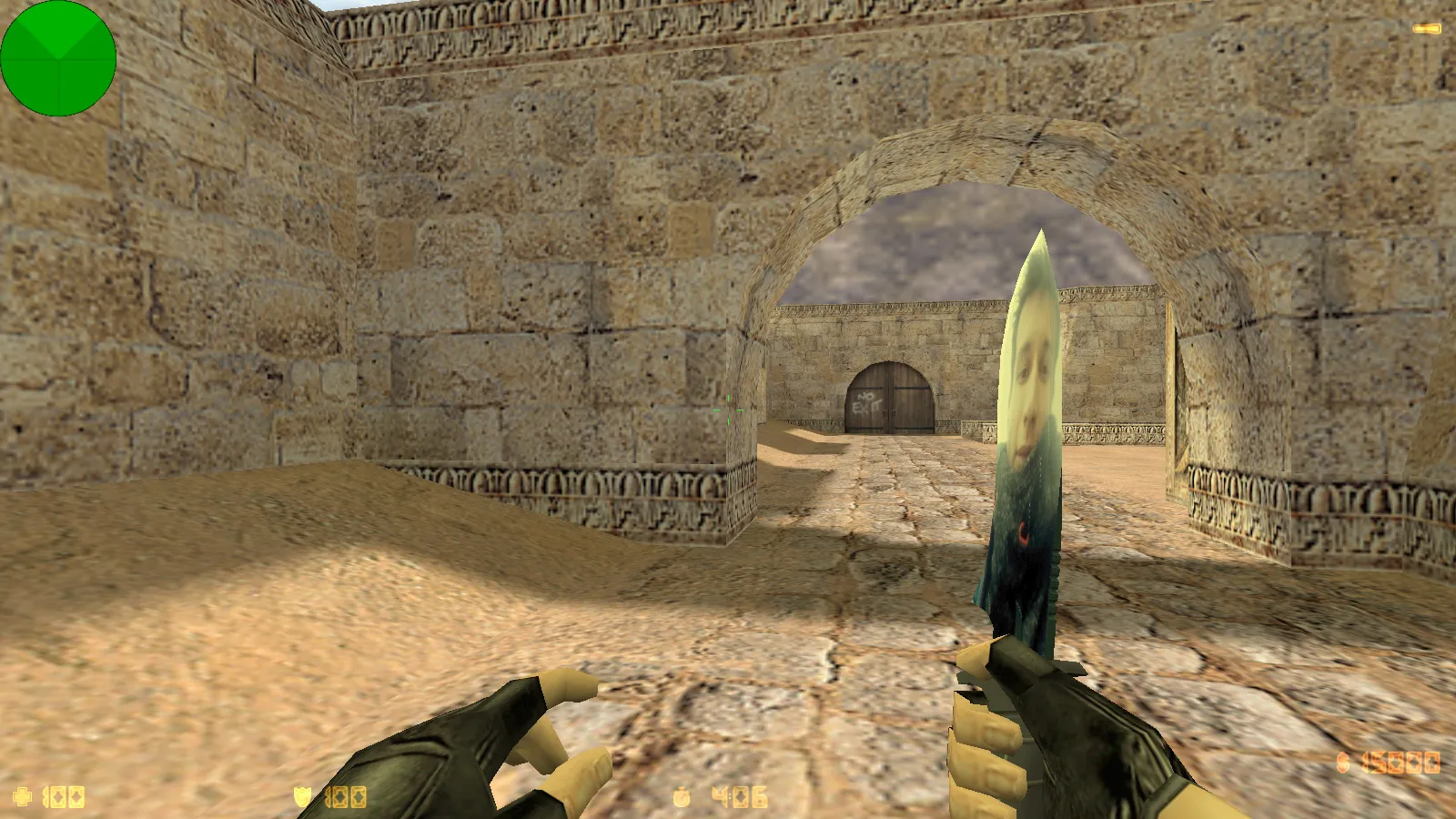 Скриншот CS 1.6 от Tochan: блогерская сборка с 4 модификациями, темным меню, скинами и оптимизированным config.cfg