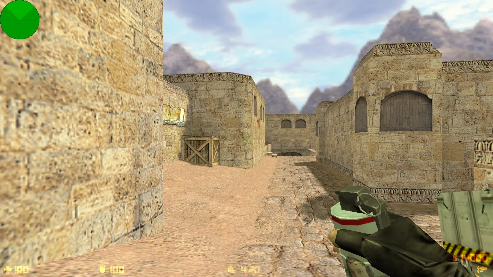 Скриншот  CS 1.6 от Tochan: блогерская сборка с 4 модификациями, темным меню, скинами и оптимизированным config.cfg