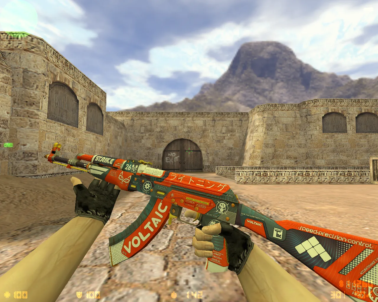 Скриншот CS 1.6 от Тру с HD скинами: v_, p_, w_ модели, автосмотр, чистый config и запуск без сюрпризов