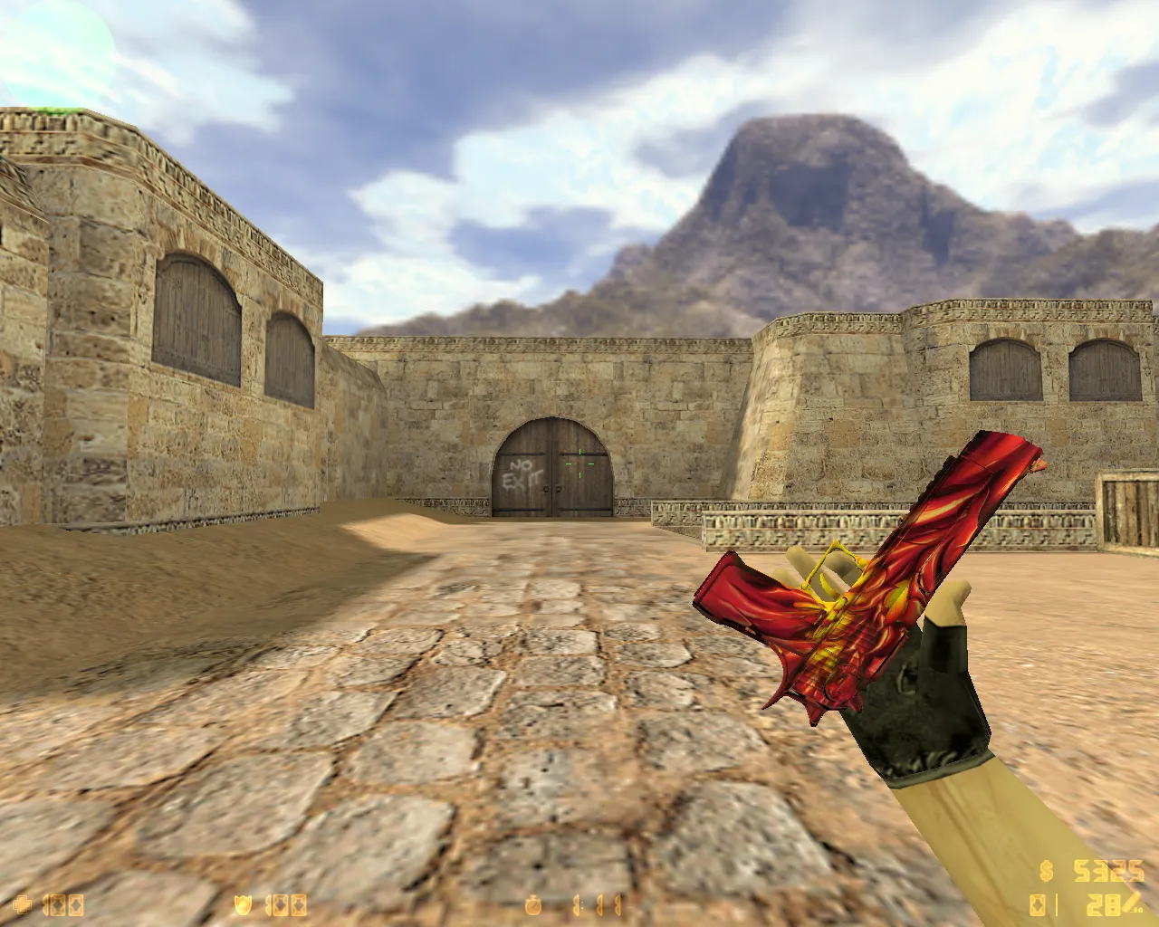 Скриншот  CS 1.6 от Тру с HD скинами: v_, p_, w_ модели, автосмотр, чистый config и запуск без сюрпризов