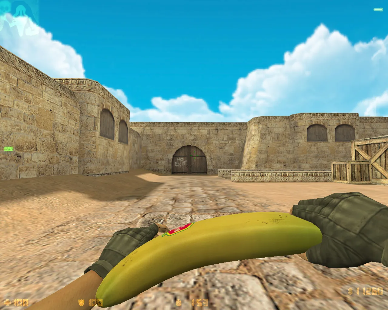 Скриншот CS 1.6 «Треш» от Лео: сборка с 10 изменениями, оружейные паки, спецназ/террористы в масках, оптимизированный конфиг и звуки