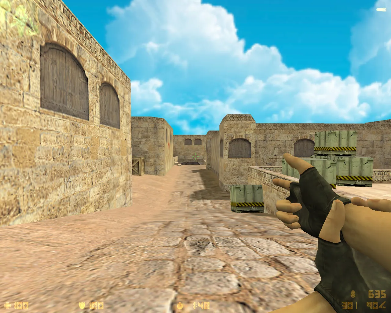 Скриншот  CS 1.6 «Треш» от Лео: сборка с 10 изменениями, оружейные паки, спецназ/террористы в масках, оптимизированный конфиг и звуки