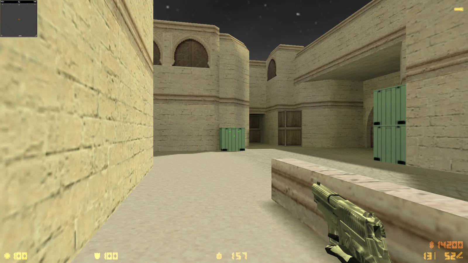 Скриншот  CS 1.6 Trash Gang — сборка с 11 обновлениями: скины, черно-белые руки, музыка меню, оптимизация конфига