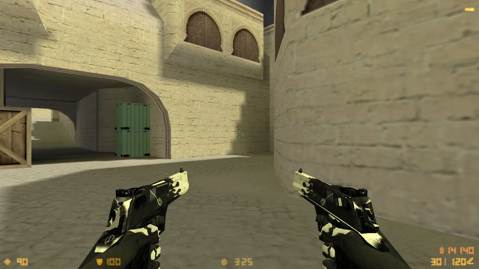 Скриншот  CS 1.6 Trash Gang — сборка с 11 обновлениями: скины, черно-белые руки, музыка меню, оптимизация конфига