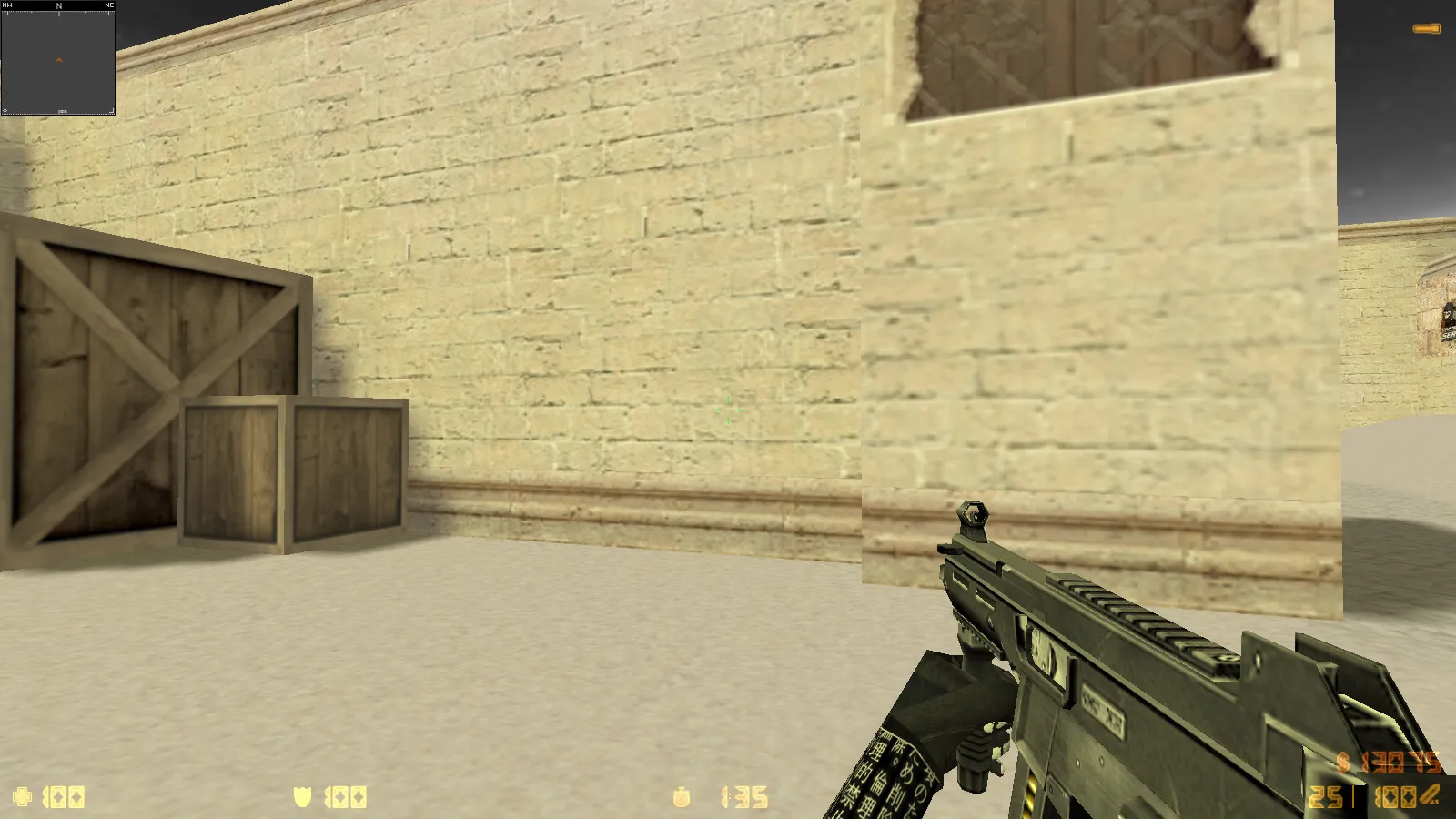 Скриншот  CS 1.6 Trash Gang — сборка с 11 обновлениями: скины, черно-белые руки, музыка меню, оптимизация конфига