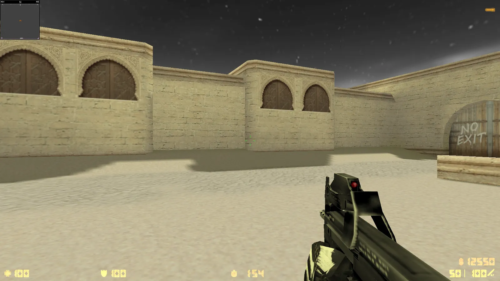 Скриншот  CS 1.6 Trash Gang — сборка с 11 обновлениями: скины, черно-белые руки, музыка меню, оптимизация конфига