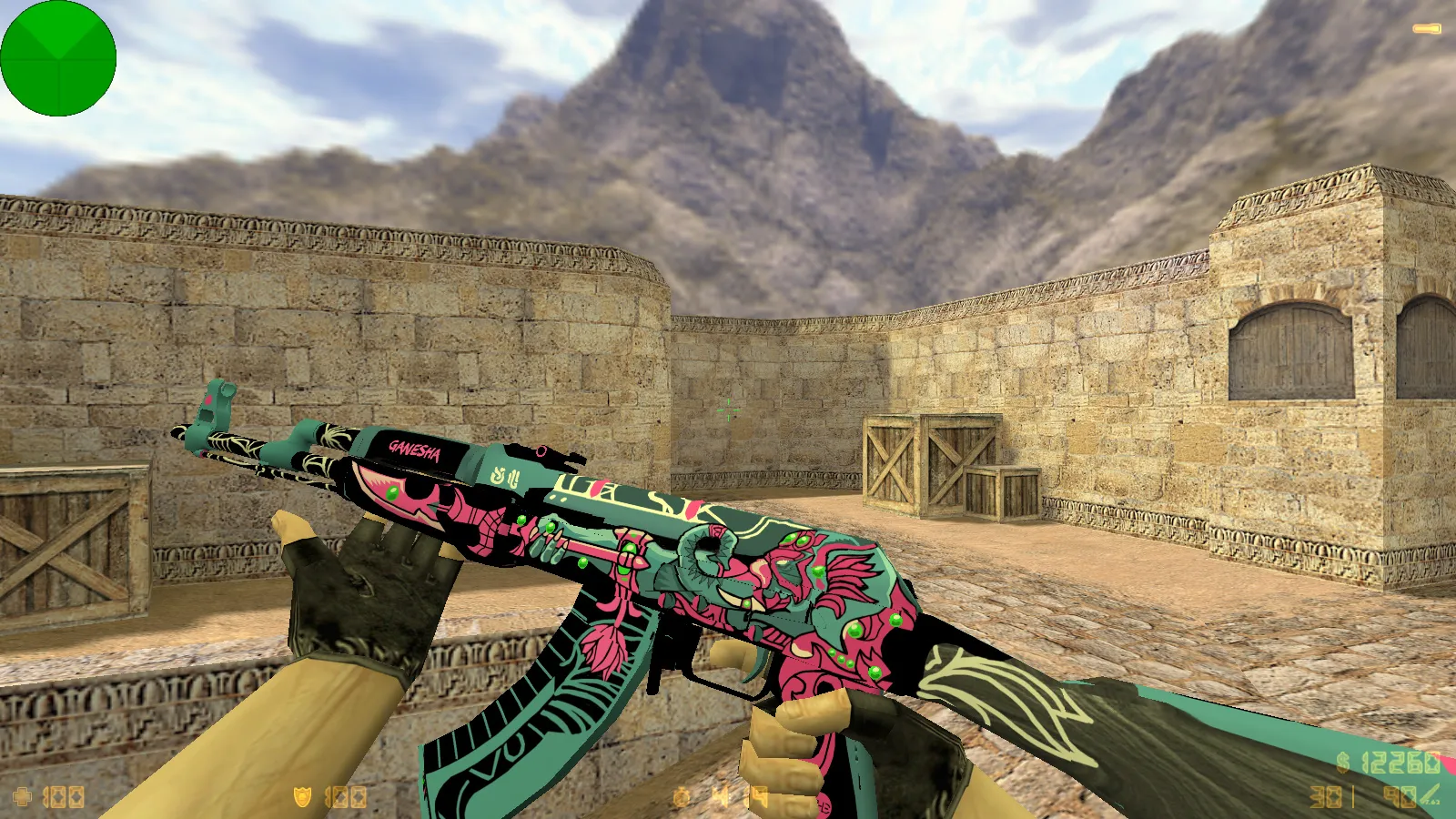 Скриншот CS 1.6 Tuned сборка: оптимизация, чистый config.cfg, защита от подмены MasterServer, русские ники и моды