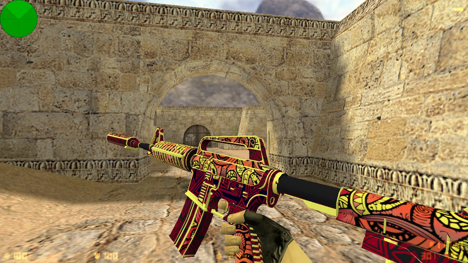 Скриншот CS 1.6 Tuned сборка: оптимизация, чистый config.cfg, защита от подмены MasterServer, русские ники и моды