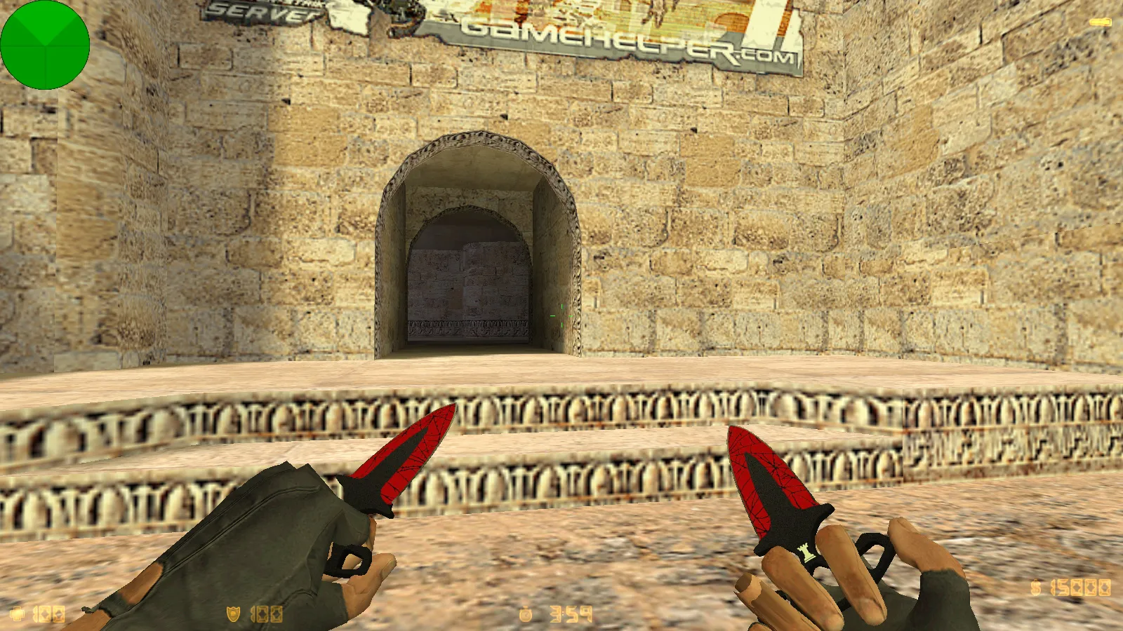 Скриншот CS 1.6 от TW3RKSH0W: блогерская сборка с 9 скинами, Dust2, темой меню и оптимизированным конфигом