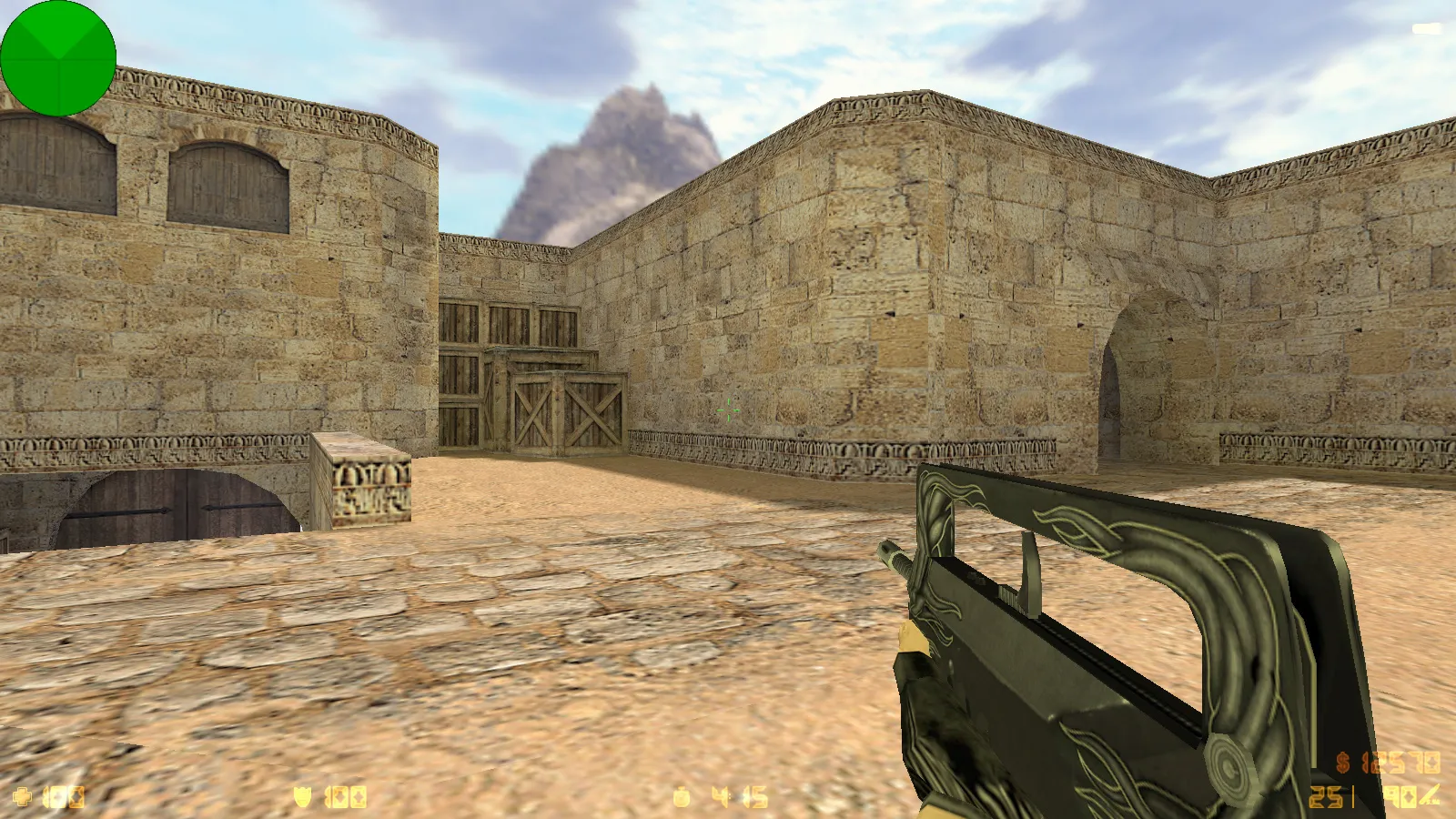 Скриншот  CS 1.6 от TW3RKSH0W: блогерская сборка с 9 скинами, Dust2, темой меню и оптимизированным конфигом