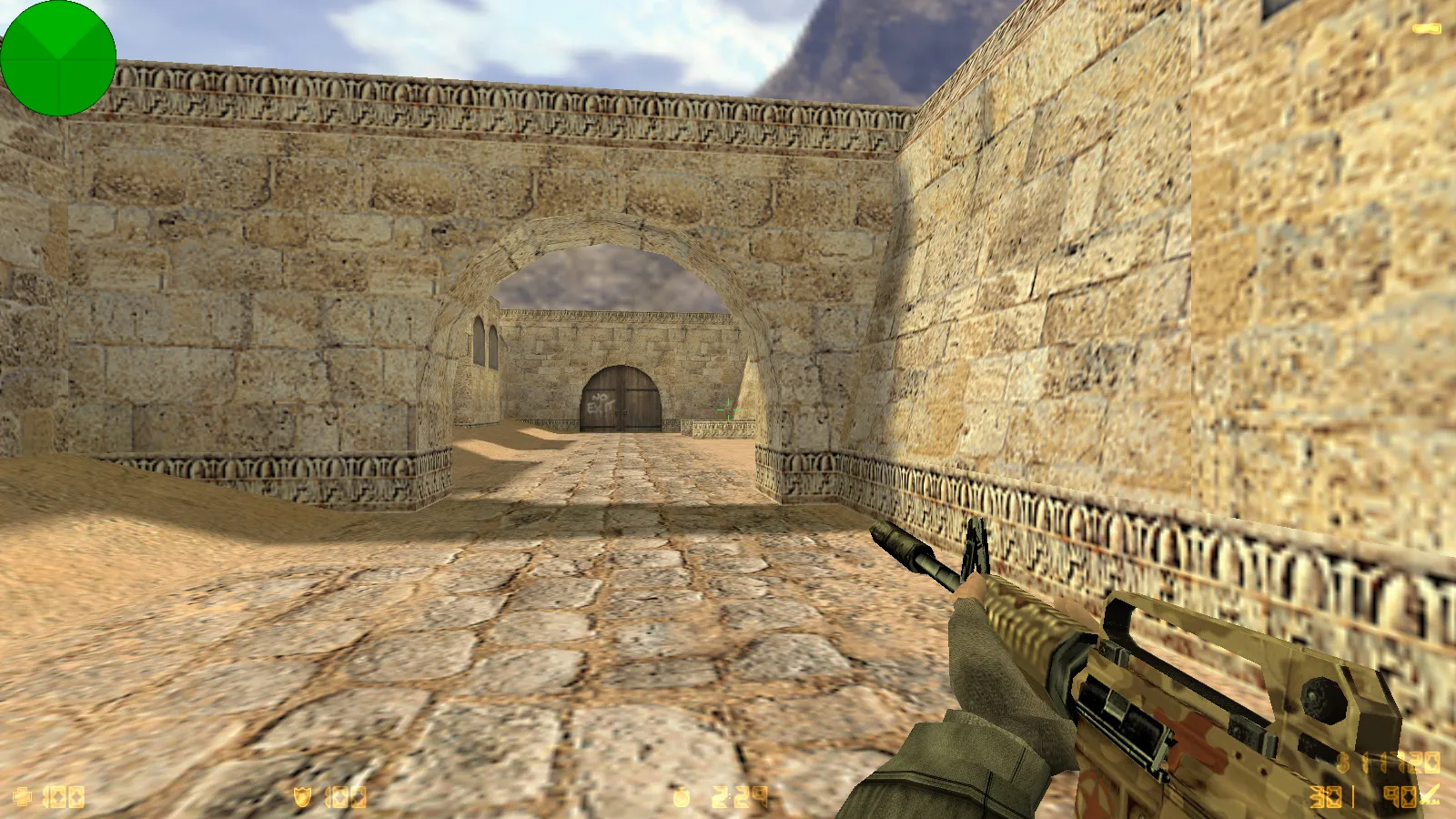 Скриншот CS 1.6 СССР — тематическая сборка с флагом, красным меню и оптимизированным config.cfg