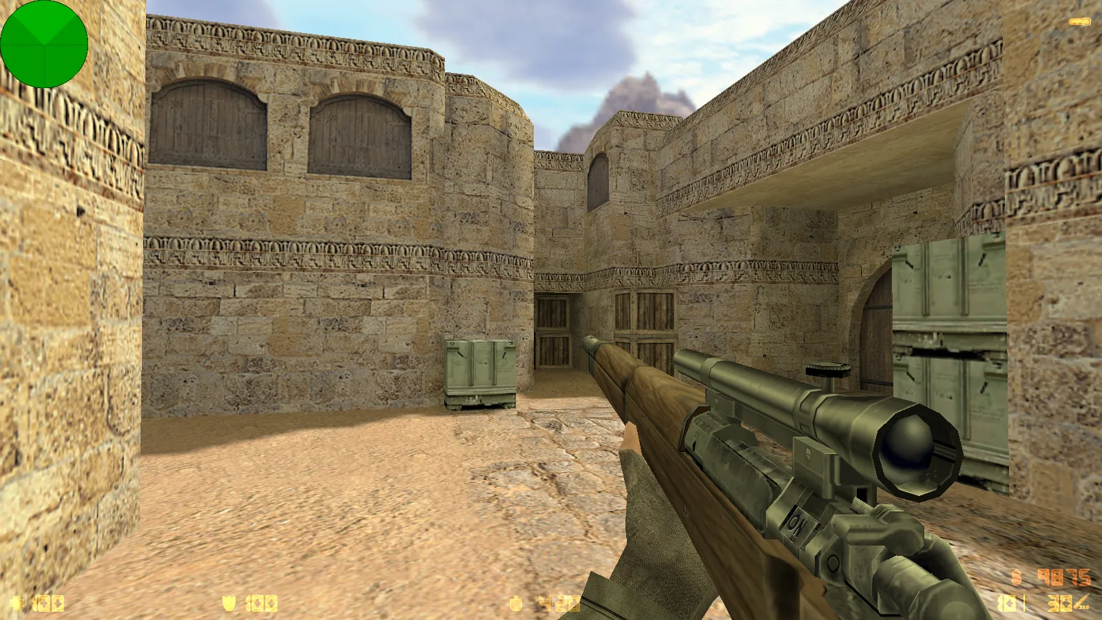 Скриншот  CS 1.6 СССР — тематическая сборка с флагом, красным меню и оптимизированным config.cfg