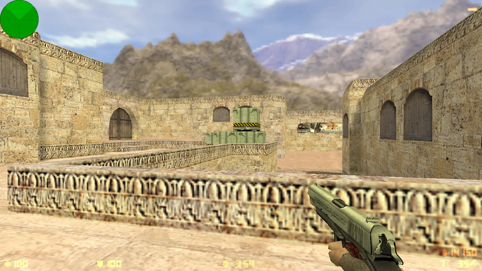 Скриншот  CS 1.6 СССР — тематическая сборка с флагом, красным меню и оптимизированным config.cfg