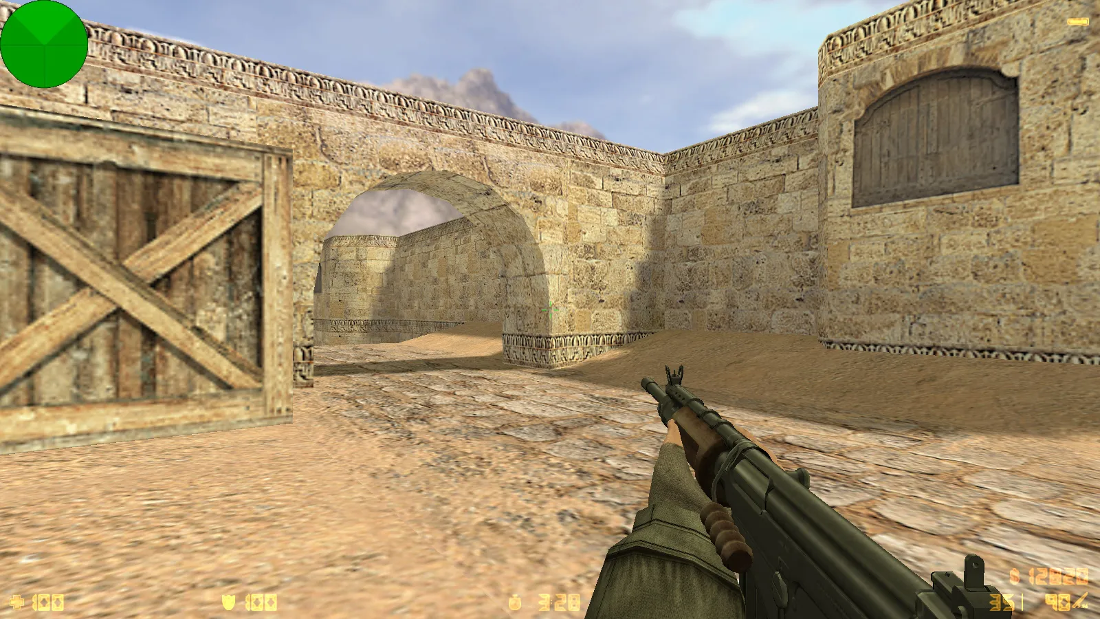 Скриншот  CS 1.6 СССР — тематическая сборка с флагом, красным меню и оптимизированным config.cfg