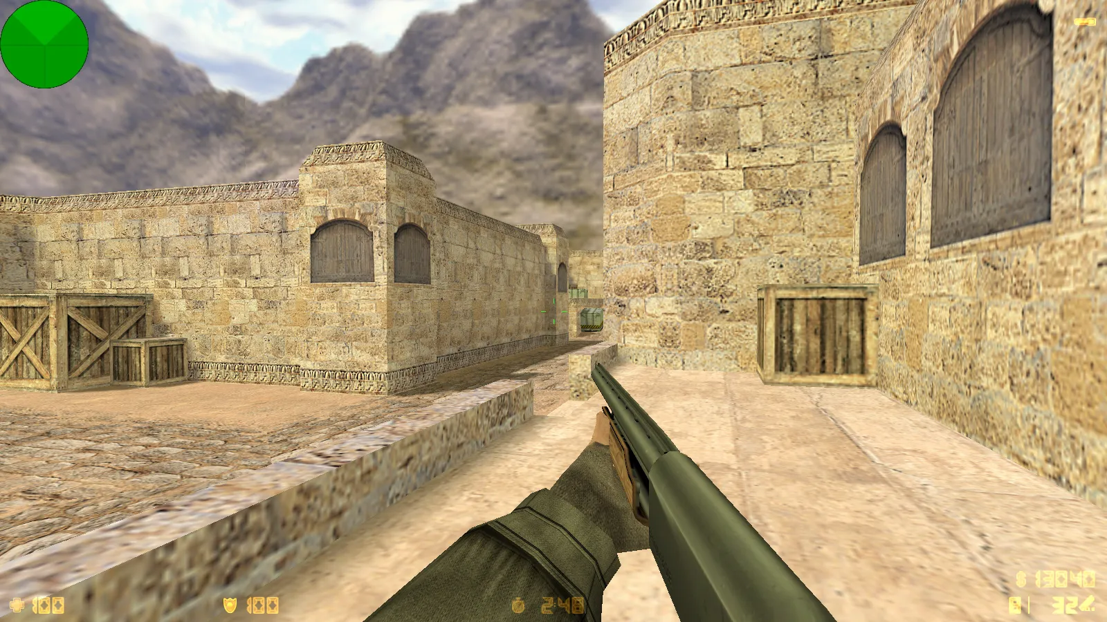 Скриншот  CS 1.6 СССР — тематическая сборка с флагом, красным меню и оптимизированным config.cfg