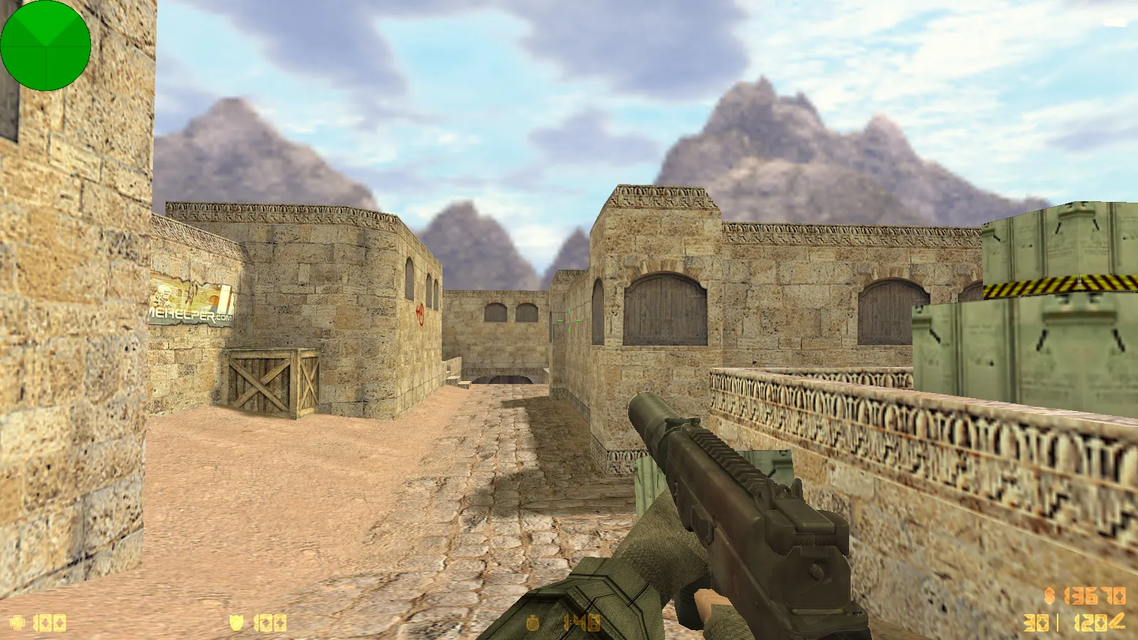 Скриншот  CS 1.6 СССР — тематическая сборка с флагом, красным меню и оптимизированным config.cfg