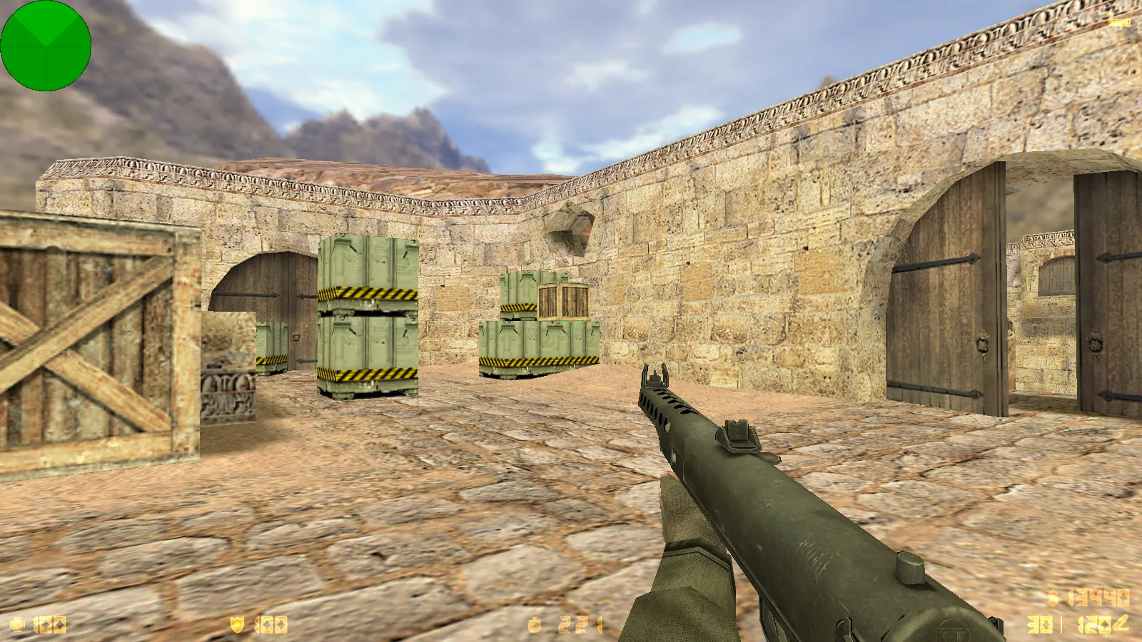 Скриншот  CS 1.6 СССР — тематическая сборка с флагом, красным меню и оптимизированным config.cfg