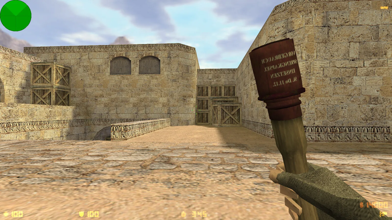 Скриншот  CS 1.6 СССР — тематическая сборка с флагом, красным меню и оптимизированным config.cfg