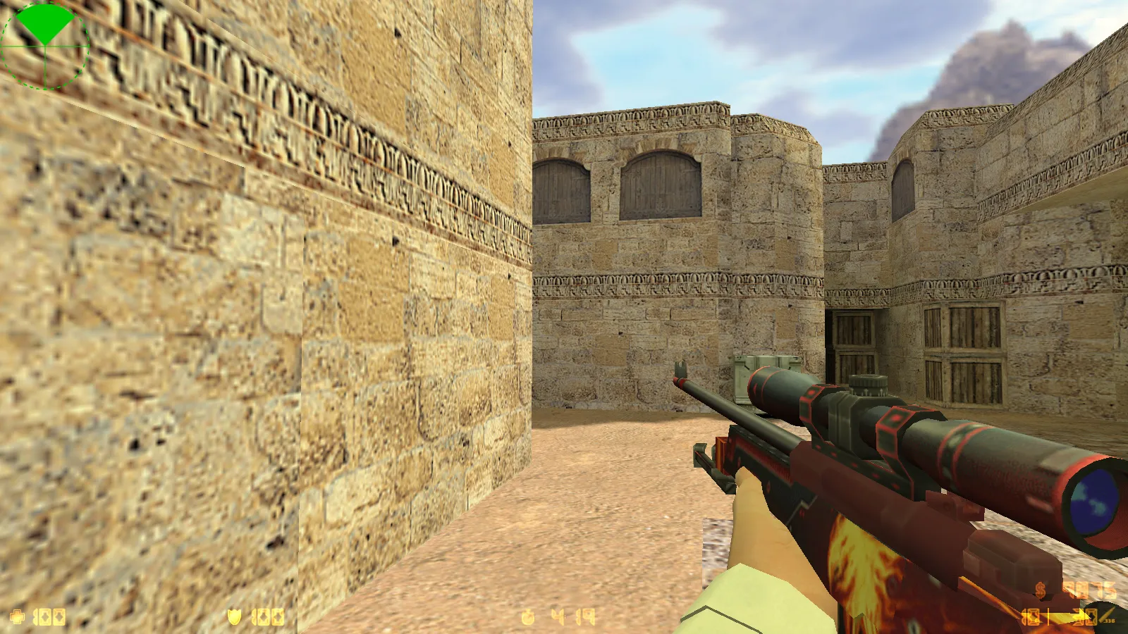 Скриншот  CS 1.6 Ultra: сборка с 8 модами, скины оружия v_/p_/w_, красно-синие модели и оптимизированный конфиг