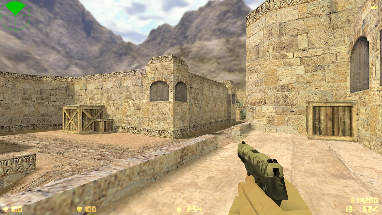 Скриншот  CS 1.6 Ultra: сборка с 8 модами, скины оружия v_/p_/w_, красно-синие модели и оптимизированный конфиг