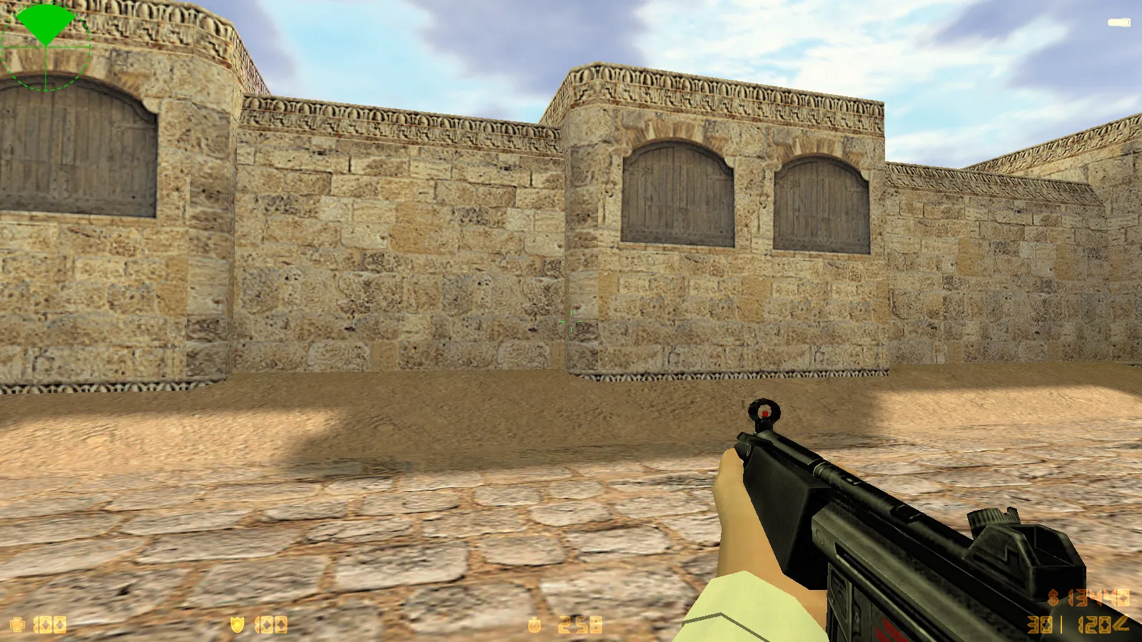 Скриншот  CS 1.6 Ultra: сборка с 8 модами, скины оружия v_/p_/w_, красно-синие модели и оптимизированный конфиг