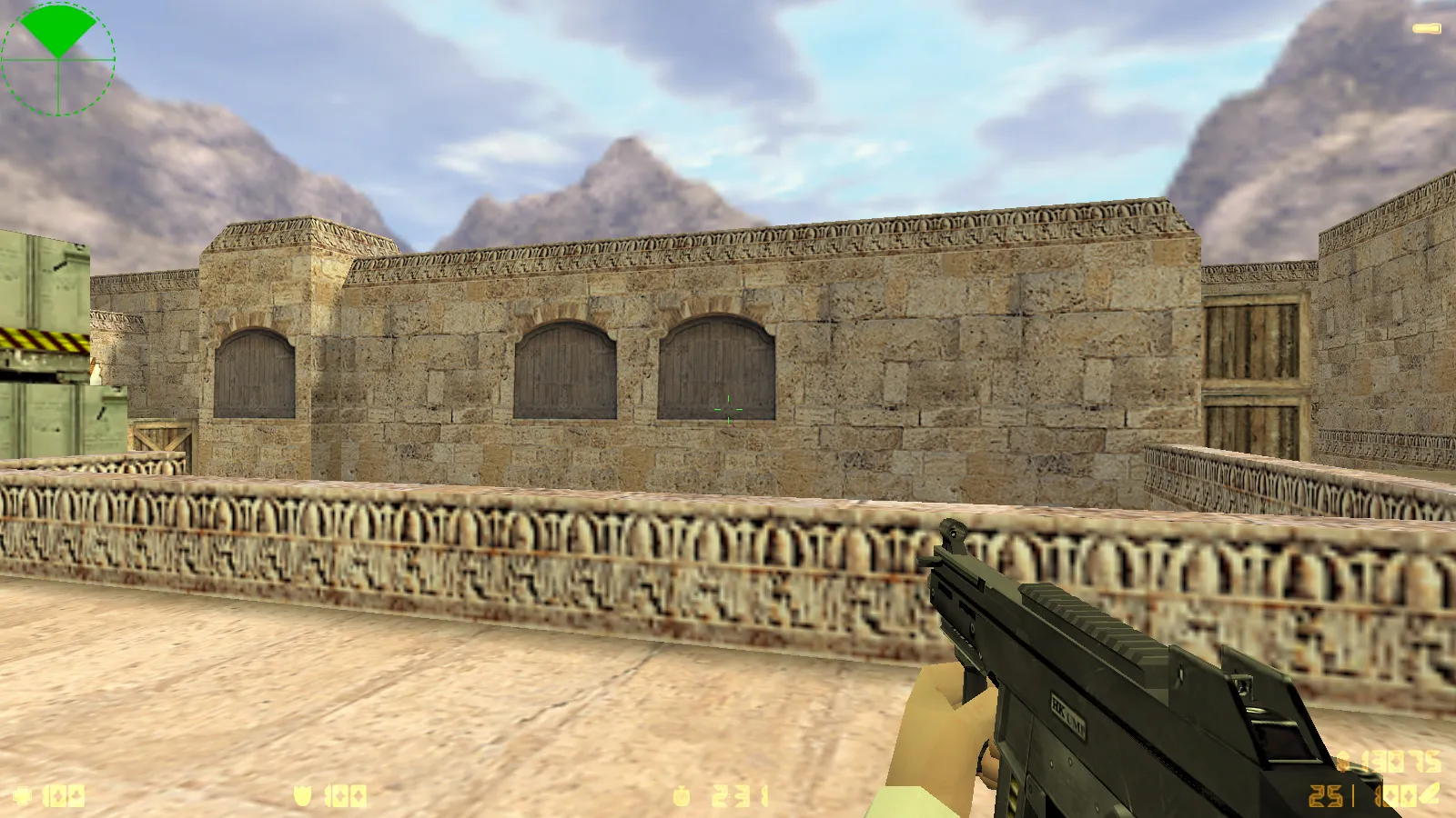 Скриншот  CS 1.6 Ultra: сборка с 8 модами, скины оружия v_/p_/w_, красно-синие модели и оптимизированный конфиг