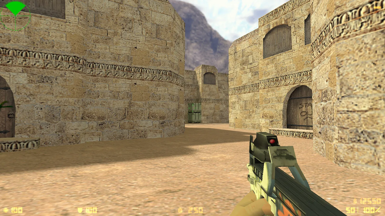 Скриншот  CS 1.6 Ultra: сборка с 8 модами, скины оружия v_/p_/w_, красно-синие модели и оптимизированный конфиг