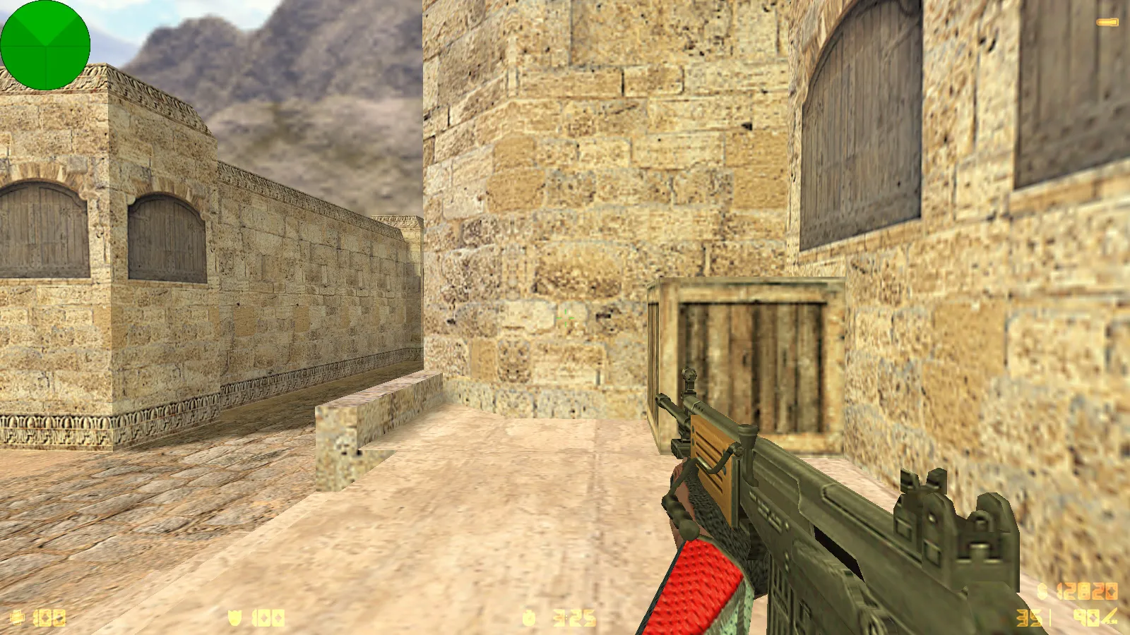 Скриншот  CS 1.6 uluqq wow: блогерская сборка с 6 обновками, скинами оружия, красно-синими моделями, темным меню и оптимизированным конфигом