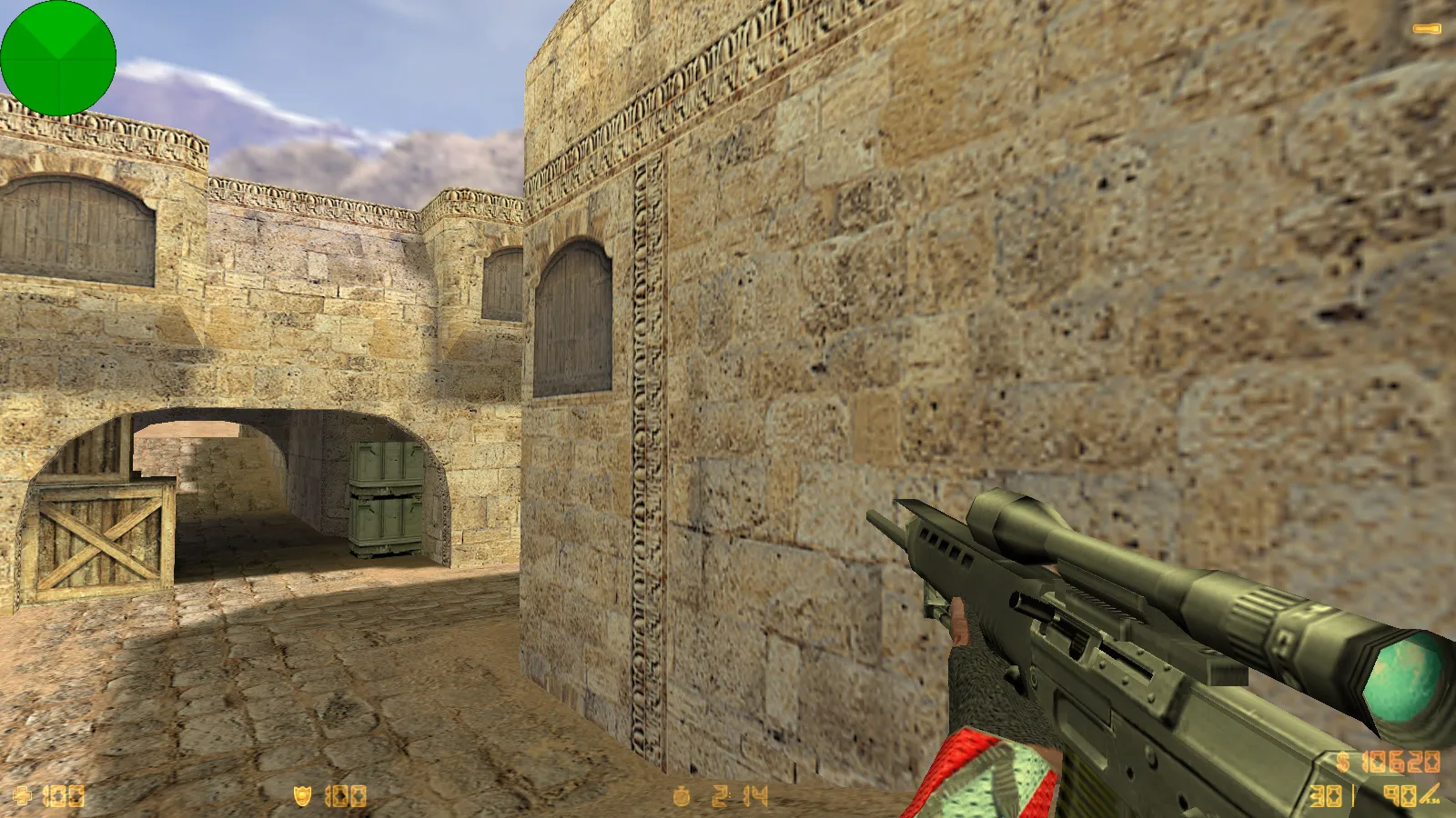 Скриншот  CS 1.6 uluqq wow: блогерская сборка с 6 обновками, скинами оружия, красно-синими моделями, темным меню и оптимизированным конфигом