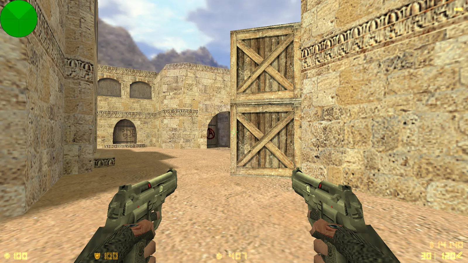 Скриншот  CS 1.6 uluqq wow: блогерская сборка с 6 обновками, скинами оружия, красно-синими моделями, темным меню и оптимизированным конфигом