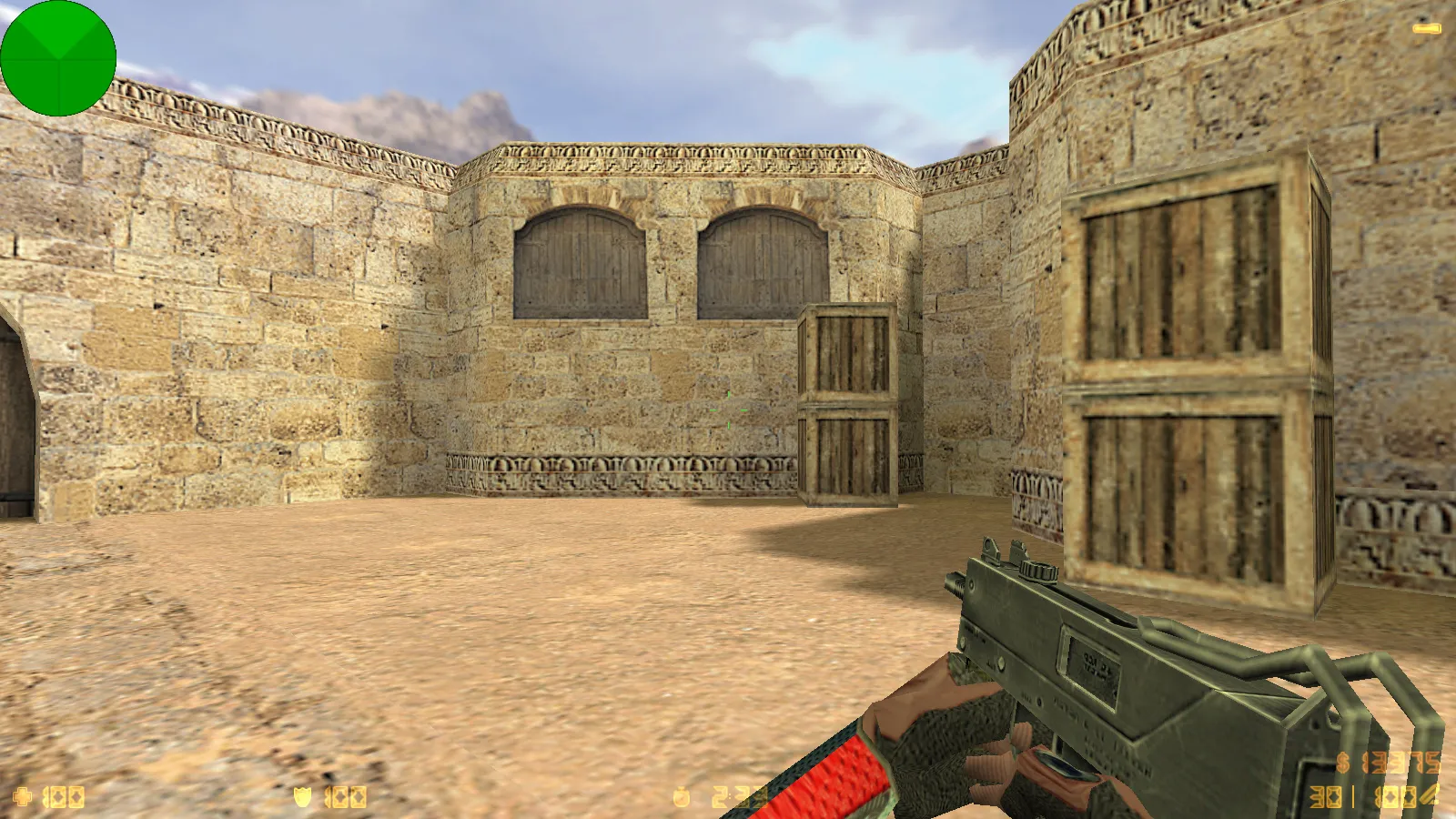 Скриншот  CS 1.6 uluqq wow: блогерская сборка с 6 обновками, скинами оружия, красно-синими моделями, темным меню и оптимизированным конфигом