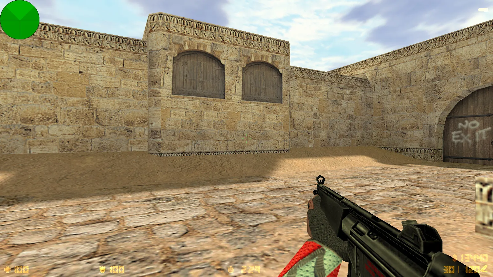 Скриншот  CS 1.6 uluqq wow: блогерская сборка с 6 обновками, скинами оружия, красно-синими моделями, темным меню и оптимизированным конфигом