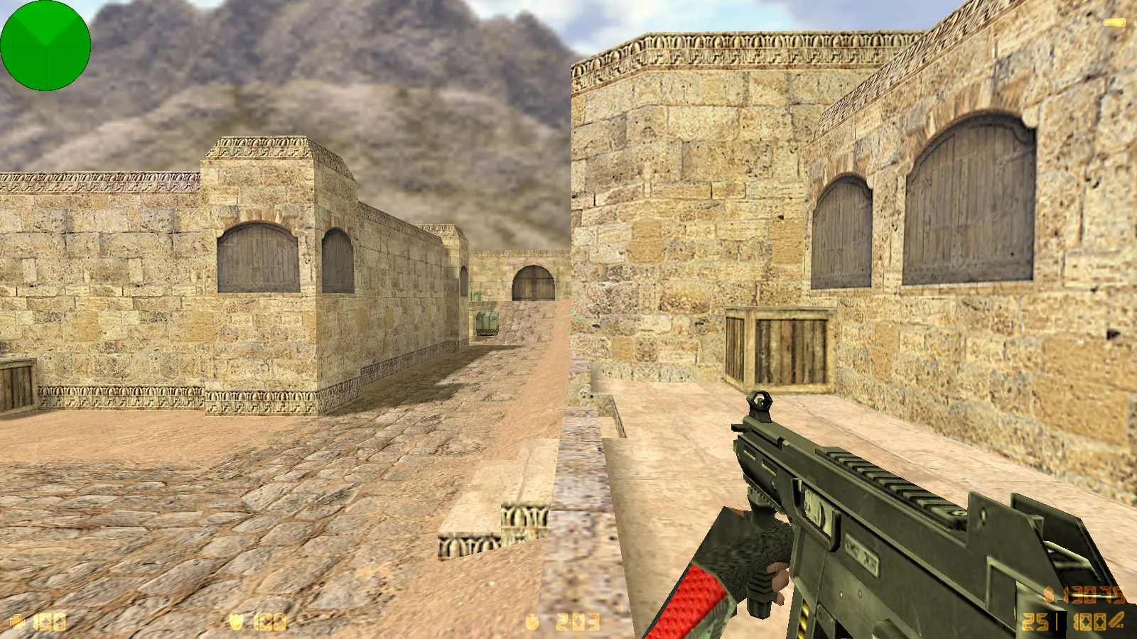 Скриншот  CS 1.6 uluqq wow: блогерская сборка с 6 обновками, скинами оружия, красно-синими моделями, темным меню и оптимизированным конфигом