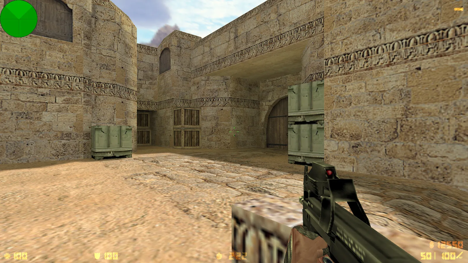 Скриншот  CS 1.6 uluqq wow: блогерская сборка с 6 обновками, скинами оружия, красно-синими моделями, темным меню и оптимизированным конфигом