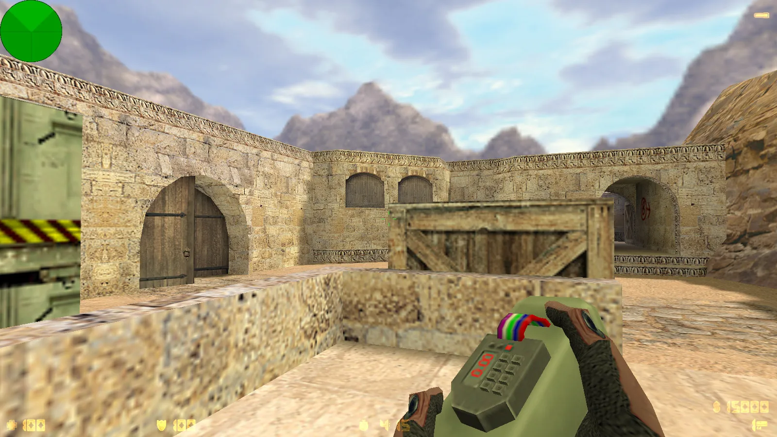 Скриншот  CS 1.6 uluqq wow: блогерская сборка с 6 обновками, скинами оружия, красно-синими моделями, темным меню и оптимизированным конфигом